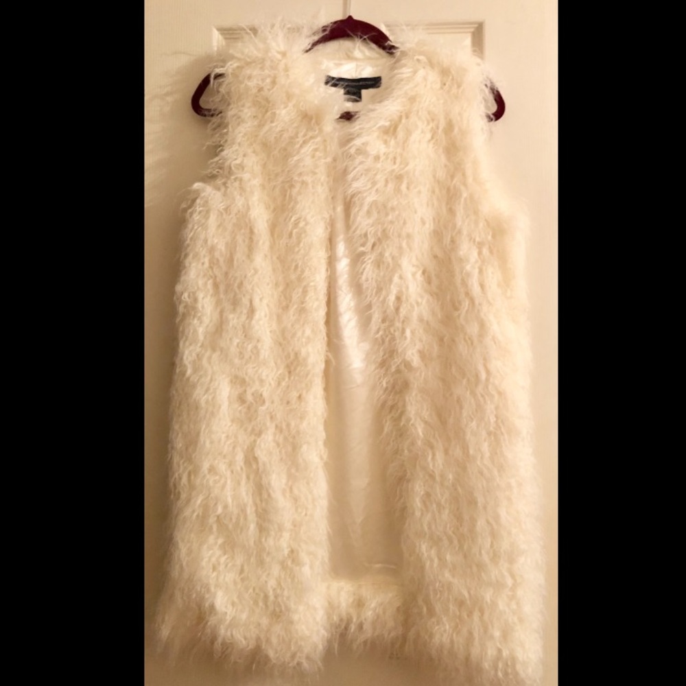 French Connection Faux Fur Vest